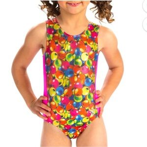 GK Stars Gumball Craze Gymnastics leotard child XS